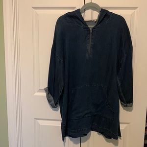 Soft Surroundings denim/tencel tunic.